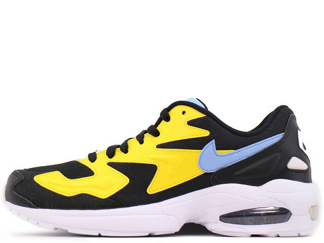 樂天商城 - NIKE WMNS AIR MAX 2 LIGHT CJ7980-700ナイキ ウィメンズ エアマックス 2 ライト クロームイエロー/ブラック/ライトブルーCHROME YELLOW/BLACK/LIGHT BLUE