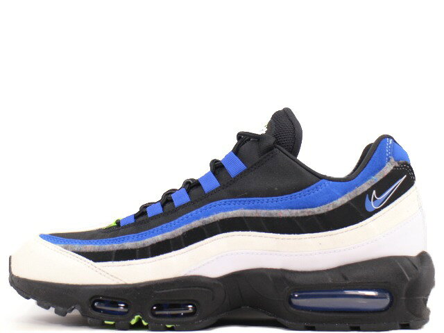 樂天商城 - NIKE AIR MAX 95 SE DQ0268-001ナイキ エアマックス 95 シーズナル エディション ブラック/ホワイト-ゲームロイヤル-セイルBLACK/WHITE-GAME ROYAL-SAIL