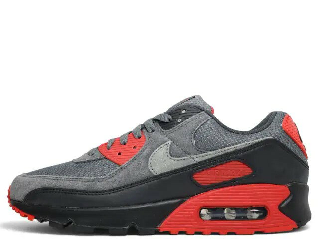 NIKE AIR MAX 90 DM0029-007ナイキ エア マックス 90 グレー/アイアングレー/ファイヤーレッドGREY/IRON GREY/FIRE RED