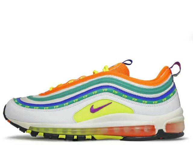 NIKE AIR MAX 97 OA JL WHITE/HYPER VIOLET-VOLT "LONDON" CI1504-100 ナイキ エアマックス 97 オンエア ジャスミン・ラソード "ロンドン サマー オブ ラブ" ホワイト/ハイパーバイオレット-ボルト