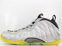 【2013年製/27.5cm】NIKE AIR FOAMPOSITE ONE 575420-004ナイキ エアフォームポジットワン プレミアム メタリックシルバー/ボルトMETALLIC SILVER/VOLT-BLACK