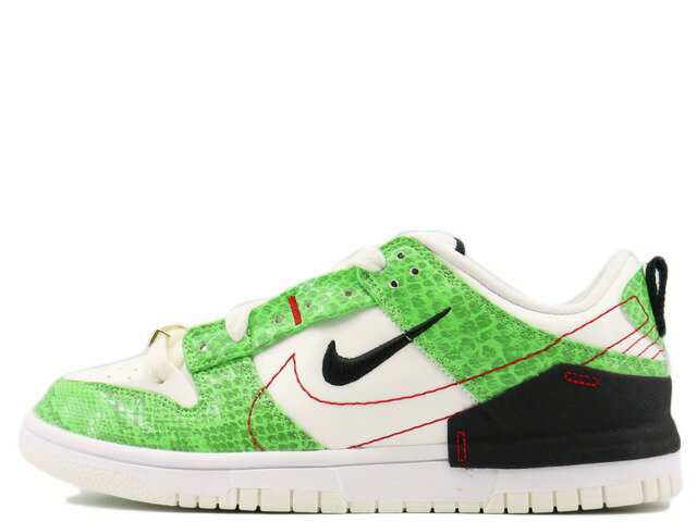 【レディーススニーカー】NIKE WMNS DUNK LOW DISRUPT 2 DV1491-101ナイキ ウィメンズ ダンク ロー ディスラプト 2 セイル/ブラック/ホワイト/グリーンSAIL/BLACK-WHITE-GREEN