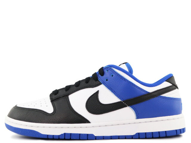 樂天商城 - NIKE DUNK LOW BY YOU DD7413-991ホワイト/ブラック-ブルーWHITE/BLACK-BLUE 黒ヒモ