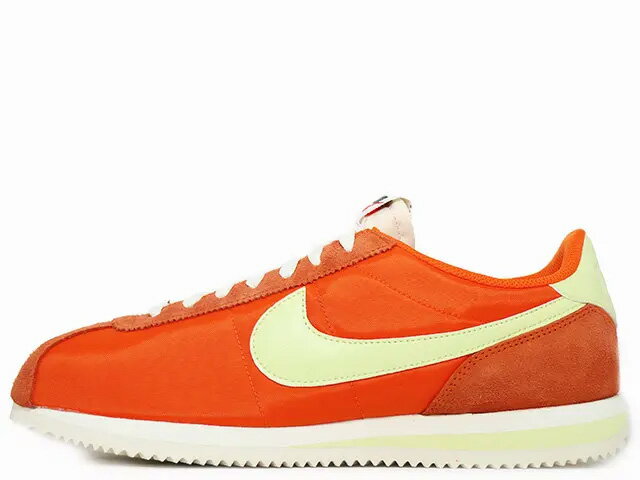 NIKE WMNS CORTEZ TXT SAFETY ORANGE/LIFE LIME/SAIL HJ9612-800ナイキ ウィメンズ コルテッツ テキスタイル セーフティーオレンジ/ライフライム/セイル