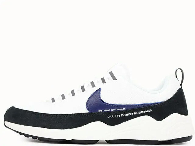 NIKE AIR ZOOM SPIRIDON SP "FRAGMENT DESIGN"WHITE/BLUE VOID-BLACK HF5455-100ナイキ エアズームスピリドン "フラグメントデザイン" ホワイト/ブラック
