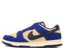 NIKE WMNS DUNK LOW LX　DV7411-400ナイキ ウィメンズ ダンク ロー ディープ ロイヤルブルー/ダークオブシディアン-セサミ DEEP ROYAL BLUE/DARK OBSIDIAN-SESAME