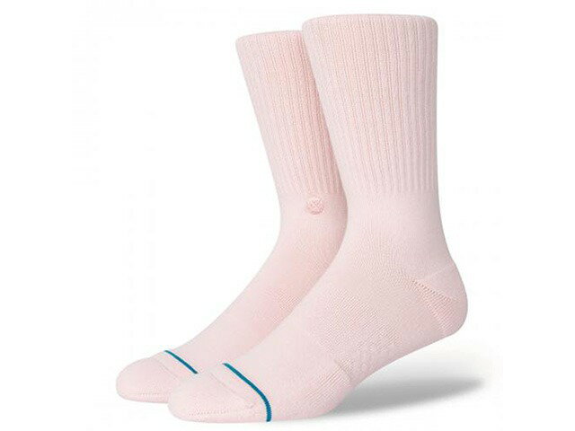 【SOCKS】STANCE SOCKS ICON スタンス ソックス アイコン ピンク 靴下 M311D14ICO#PNK