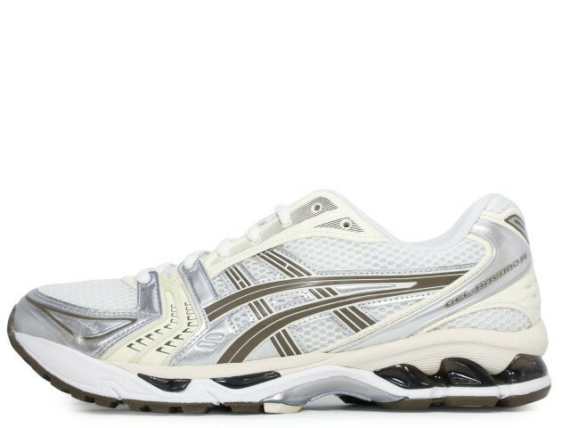 �ڥ�ǥ��������ˡ�������ASICS GEL-KAYANO 14 WHITE/IVORY 1203A537-111�����å��� ���ݡ��ĥ������� ���롼����� 14...