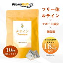 \楽天スーパーSALE 半額 9/4~/フリー体 ルテイン サプリメント ルテインpremium 10粒(約10日分)ケミン社製 FloraGLO®ルテイン ゼアキサンチン アサイー クロセチン 亜麻仁油 ブロッコリースプラウト スルフォラファン DHA スマホ PC 健康サポート サプリ