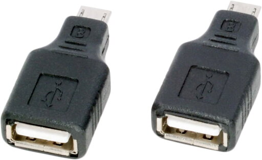 2個セット USB(メス)⇒micro USB(オス) 変換アダプタ 2個セット USB(メス)⇒micro USB(オス) 変換アダプタ