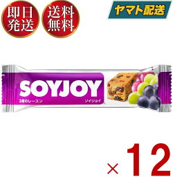 ソイジョイ 3種のレーズン ダイエット おやつ soyjoy 大塚製薬 まとめ買い 12本セット