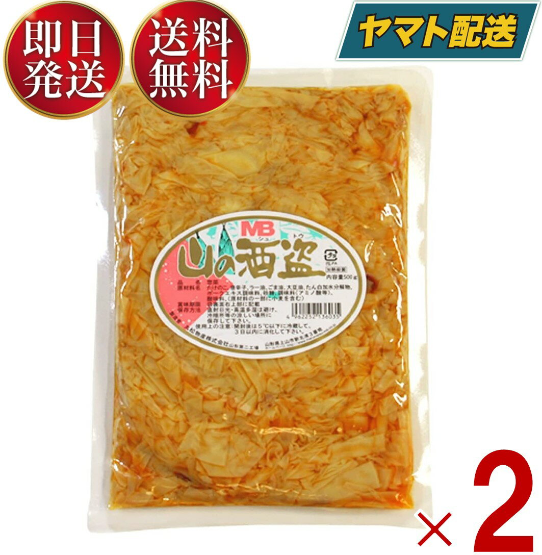 【15日限定 抽選で最大全額ポイントバック】 丸松物産 山の酒盗 500g 穂先メンマ たけのこ ラーメン おつまみ めんま しなちく 業務用 メンマ 惣菜 たけのこ 穂先 メンマ味付 ラー油 辣油 2個