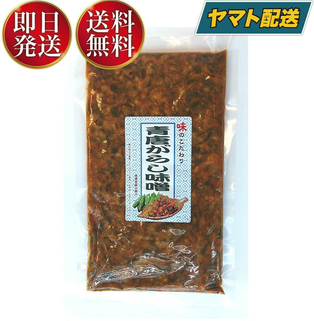 青唐がらし味噌 青唐辛子味噌 250g 業務用 ご飯のお供 お酒 つまみ 馬場音一商店