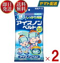 氷でしっかり冷却（冷凍庫用）〜くりかえし使える〜『夏の就寝』『発熱に』『特長』●3連構造の冷却ゲルが入ったベルトタイプでおでこにぴったりフィットします。●冷たさは60~90分間持続します。(室温や使用環境により持続時間は異なります。)●洗える専用カバー付き。●くりかえし使用できます。●おでこ周りサイズ約46cm~66cmまで対応。大人からこどもまで使用できます。※対象年齢：4歳以上夏の就寝時に。発熱時に。勉強中など頭をすっきりさせたい時に。※説明書きをよく読み、使用期間中は保管しておいてください。