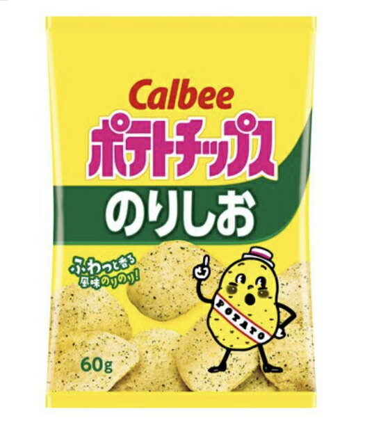 カルビー ポテトチップス のりしお 60g