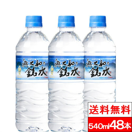 【365日出荷】【送料無料】奥大和の銘水 540ml 24本 2箱（計48本）シリカ 軟水 国産 シリカウォーター お水 ミネラル…