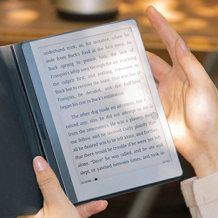 ケース付属の物理ボタンとGセンサーで電子書籍アプリによる読書が驚くほど快適に Leafの名にふさわしい170g BOOXシリーズ最軽量 いつも鞄やリュックの中に入れて持ち運べます 待望 BOOX Leaf 電子ペーパー 7インチ EInk GooglePlay 電子書籍リーダー 目に優しい 電子文具 ... ケース付属の物理ボタンとGセンサーで電子書籍アプリによる読書が驚くほど快適に Leafの名にふさわしい170g BOOXシリーズ最軽量 いつも鞄やリュックの中に入れて持ち運べます 待望 BOOX Leaf 電子ペーパー 7インチ EInk GooglePlay 電子書籍リーダー 目に優しい 電子文具 ...