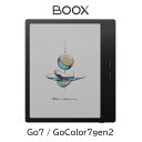 【7インチ】BOOX Go7 Go7ColorGen2 7インチ 電子ペーパー タブレット カラー/モノクロ表示 Android13 軽量195g InkSenseスタイラス対応 物理ボタン付き
