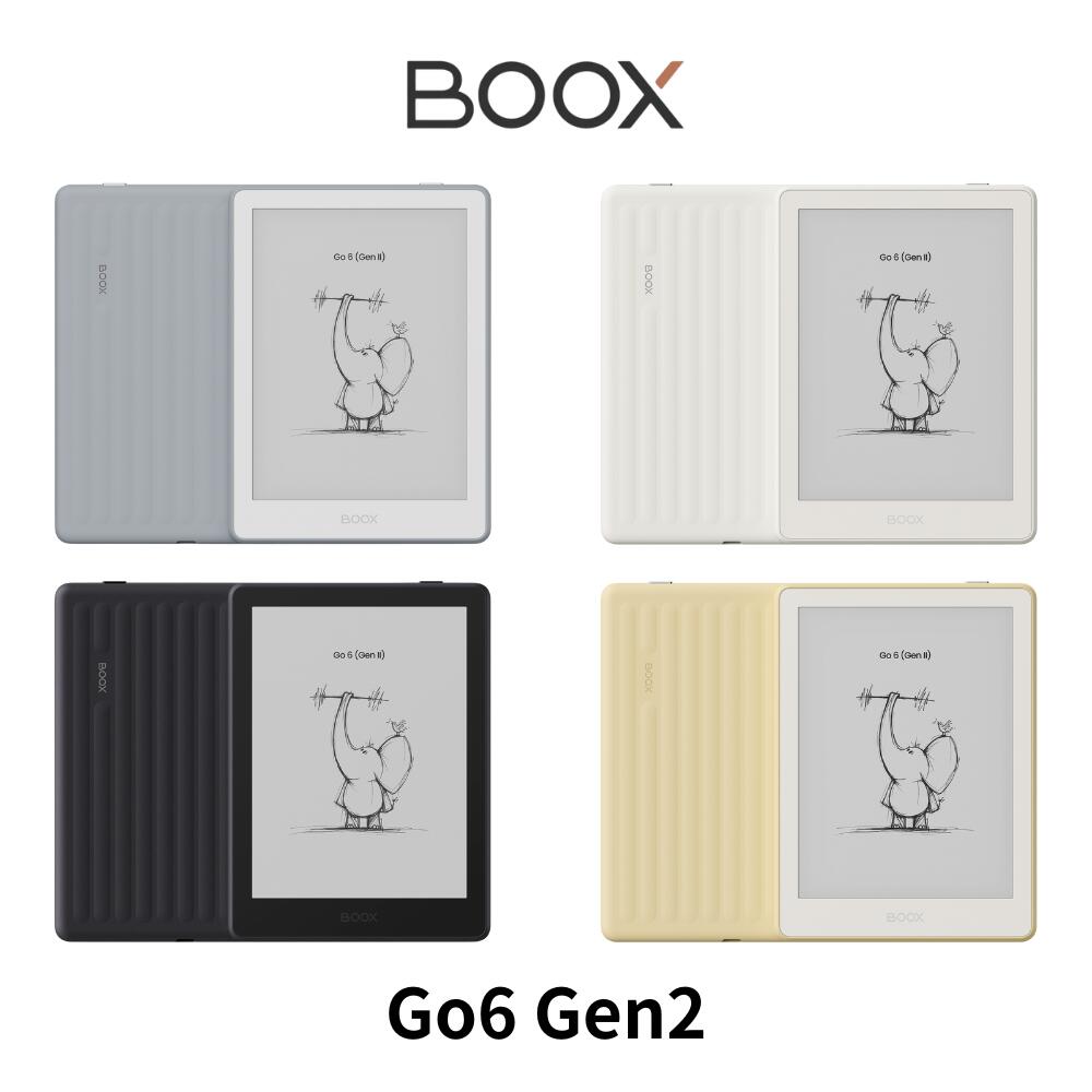 【6インチ】「BOOX Go6 Gen2 6インチ 電子書籍リーダー 電子ペーパー Android Google Play対応 軽量160g 300ppi micr…