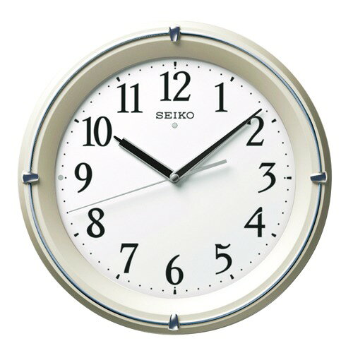 乐天商城 - セイコー｜SEIKO 電波クロック 夜でも見える 【全面点灯】 KX381S [電波修正機能]