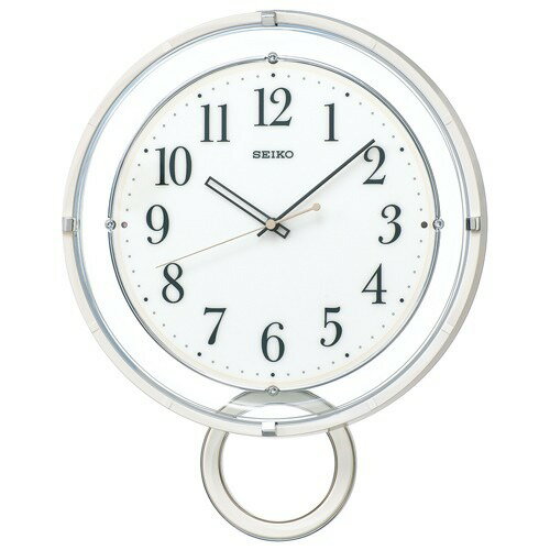 セイコー｜SEIKO 電波クロック 【スタンダード】 PH205W [電波修正機能]