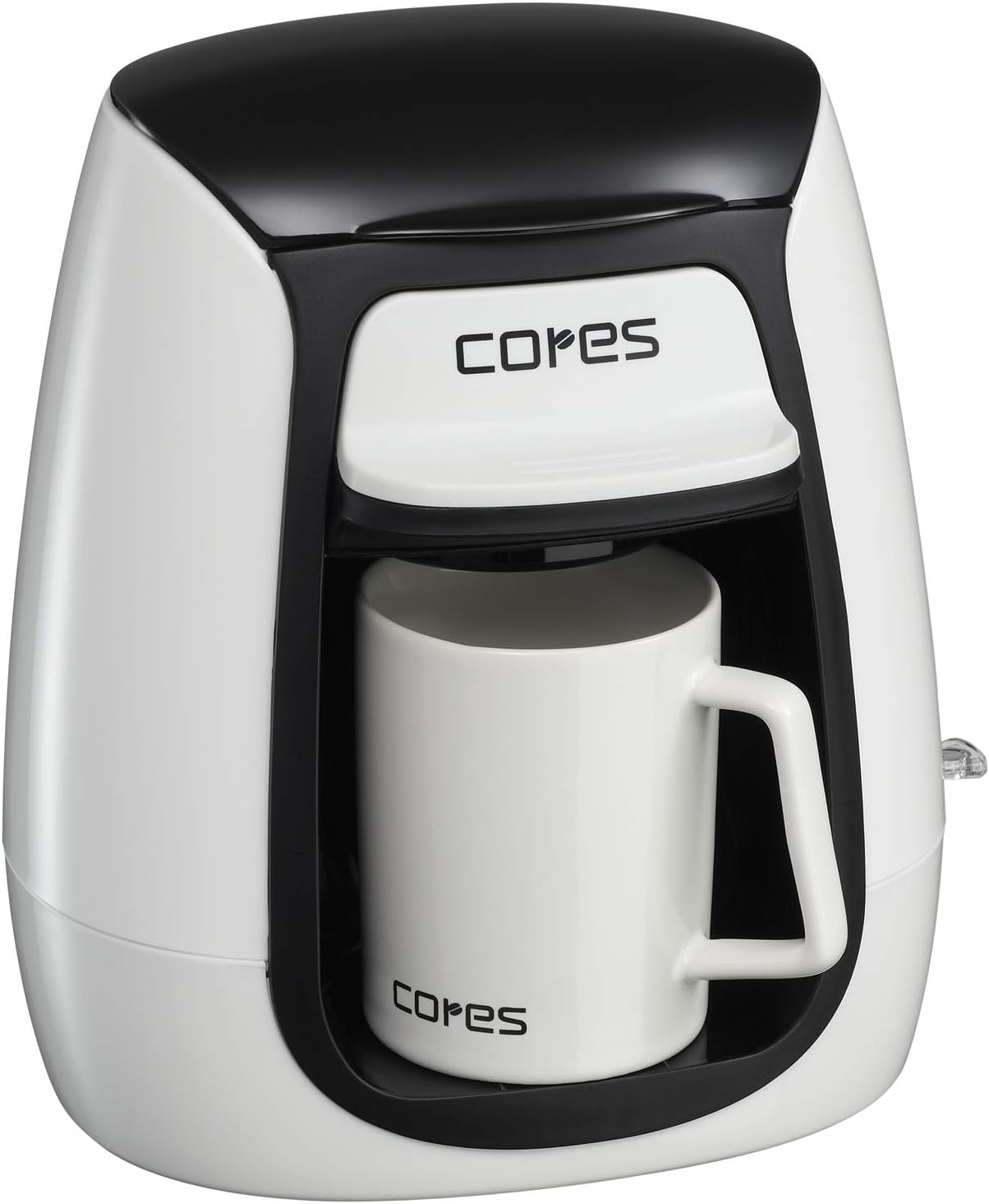 CORES 1CPU COFFEE MAKER コーヒープレス コーヒーメーカー カフェプレス コンパクト ホワイト C311WH