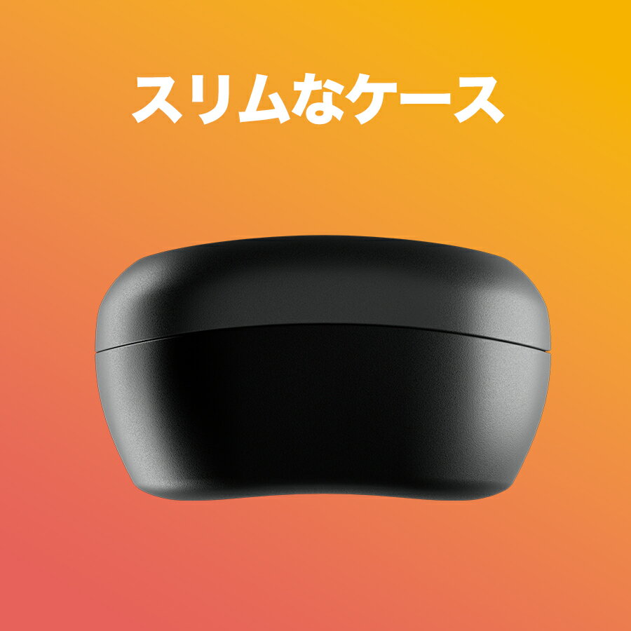 Skullcandy公式ストアGrindTrueBlackワイヤレスイヤホンBluetooth5.2Skull-iQ搭載ボイスコントロールオーディオ共有マイク付き落とし物検索Tile外部音取り込み最大40時間再生急速充電IP55防水オリジナルステッカー付きS2GTW-P740