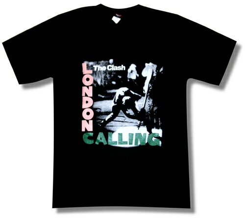 【土日も発送】 THE CLASH ザ クラッシュ ロンドン コーリング LONDON CALLING ロックTシャツ バンドTシャツ gts 黒 ブラック