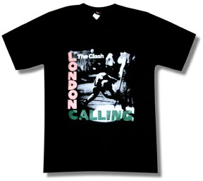 【土日も発送】 THE CLASH ザ・クラッシュ ロンドン・コーリング LONDON CALLING ロックTシャツ バンドTシャツ gts 黒 ブラック