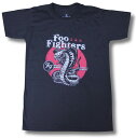 【土日も発送】 Foo Fighters フー・ファイターズ メンズ ロックTシャツ バンドTシャツ lctr