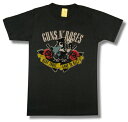  ガンズ＆ローゼス アクセル・ローズ Guns&Roses メンズ レディース ロックTシャツ バンドTシャツ bny チャコール グレー