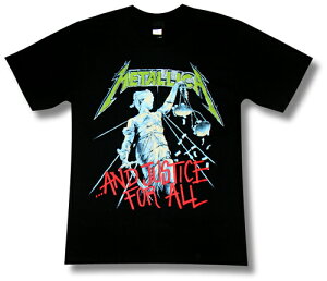 【土日も発送】 メタリカ メタル・ジャスティス ロックTシャツ バンドTシャツ METALLICA 黒 ブラック gts