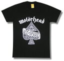 【土日も発送】 モーターヘッド スペードのエース MOTORHEAD ACE OF SPADES メタル ロックT バンドT 半袖 メンズ レディース 黒 ブラック wof ロックTシャツ バンドTシャツ