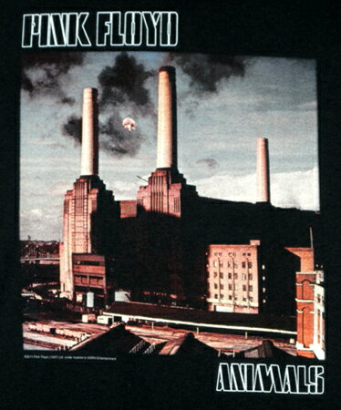 楽天市場 Animals Pink Floyd ピンク フロイド アニマルズ コンセプト アルバム バターシー発電所 翼を持った豚 バンドｔシャツ メンズ ロックtシャツ ロック 映画tのオルタナティヴ