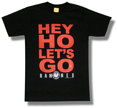 【土日も発送】 RAMONES ラモーンズ 電撃バップ HEY HO LET'S GO ロックTシャツ バンドTシャツ メンズ レディース wof 黒 ブラック