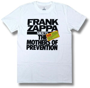 【土日も発送】 フランク・ザッパ Frank Zappa マザーズ・オブ・プリヴェンション ホワイト ロックT バンドT ロックTシャツ バンドTシャツ ofc