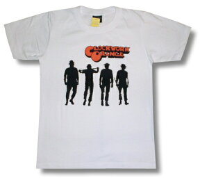 【土日も発送】 時計仕掛けのオレンジ CLOCKWORK ORANGE 白 映画Tシャツ メンズ レディース brw ロックTシャツ バンドTシャツ ホワイト