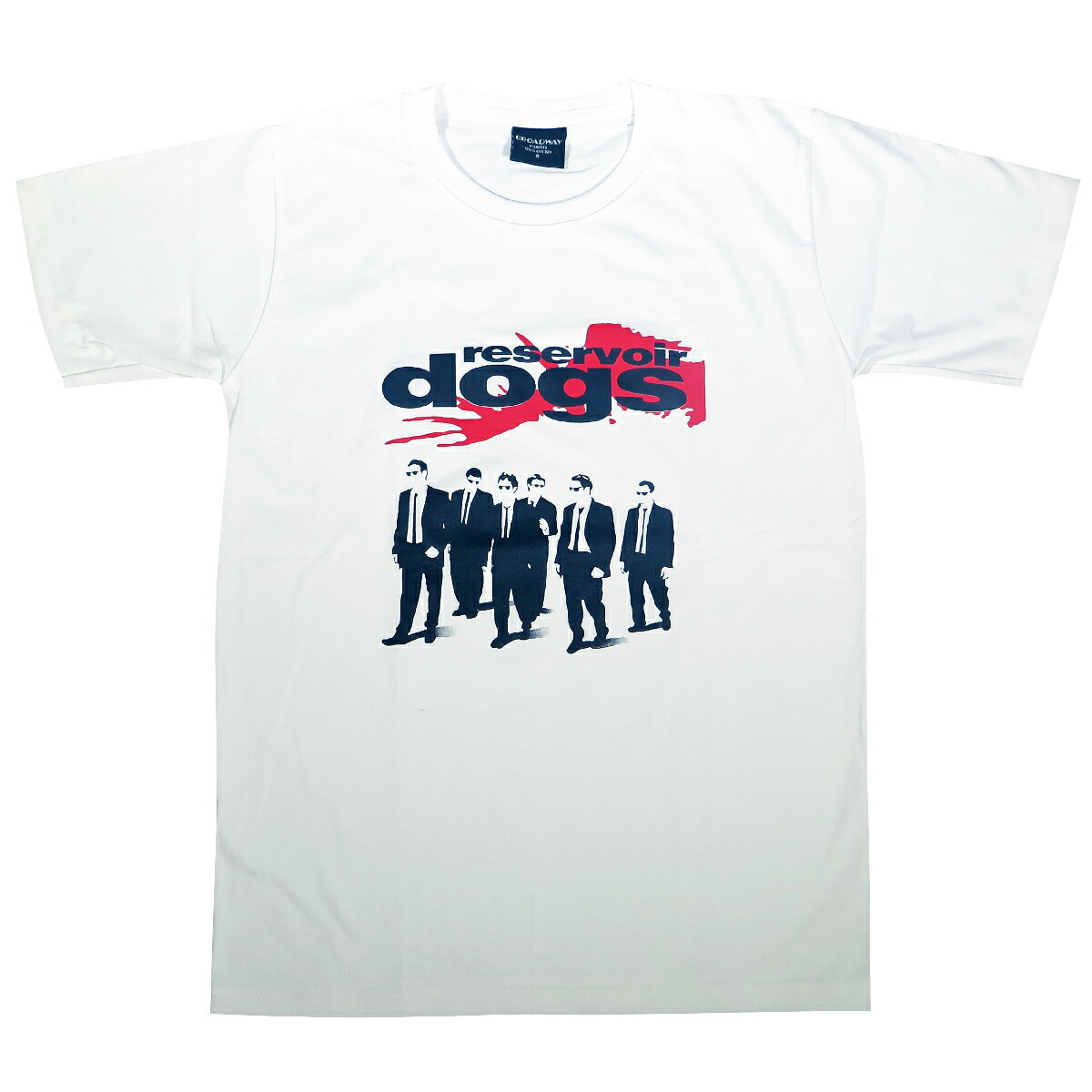 【土日も発送】 レザボア・ドッグス Tシャツ Reservoir Dogs 白 クエンティン・タランティーノ Tシャツ ロックTシャツ バンドTシャツ brw ホワイト