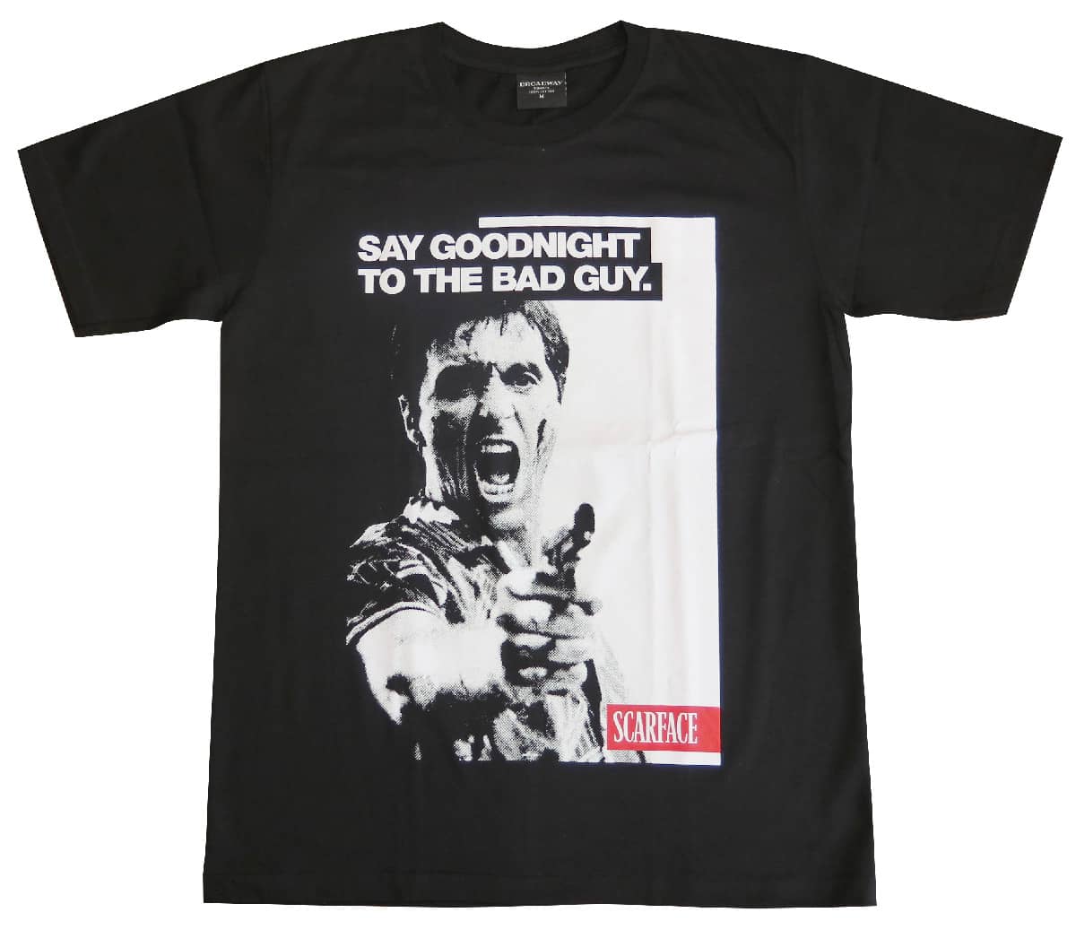 楽天ロック＆映画Tのオルタナティヴ【土日も発送】 Scarface Al Pacino スカーフェイス アル・パチーノ 映画Tシャツ 黒 メンズ brw ロックTシャツ バンドTシャツ ブラック