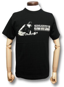 【土日も発送】 FLYING GOD伝説～第8章 マイケル・シェンカー祭 MICHAEL SCHENKER DEAN Tシャツ ロックTシャツ 黒 メンズ バンドTシャツ alt-s