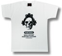 【土日も発送】 スカル姉さんのハードコア・クラブ・バンド ドクロ 半袖 Tシャツ メンズ レディース スカル ホワイト 白 パロディ おもしろ ロックT バンド...