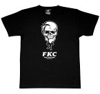 【土日も発送】 FKC ブラック Tシャツ おもしろ パロディ プレゼント ギフト 丈夫 大きいサイズ メンズ レディース 男女兼用 人気 ギャグ クリスマス ロックTシャツ バンドTシャツ 黒 alt-s