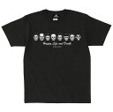 【土日も発送】 スカル・ファミリー ドクロ スカル Tシャツ ロックT バンドT 半袖 黒 ブラック パロディ おもしろ かわいい ロック カッコかわいい プレ...