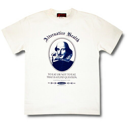 楽天市場 シェイクスピア Tシャツ 半袖 白 ホワイト ウィリアム シェイクスピア Wlliam Shakespeare 劇作家 詩人 ハムレット ロミオとジュリエット ソネット集 ロックtシャツ バンドtシャツ ロック 映画tのオルタナティヴ