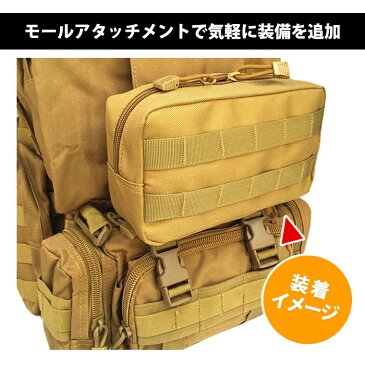 サバゲー 装備 ウエスト ポーチ サバイバルゲーム タクティカル ミリタリー スマホ 小物入れ バックパック 収納 ACU迷彩 CP迷彩