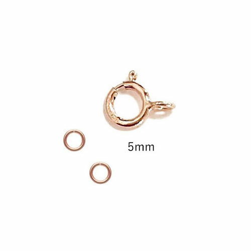 ���ץ�󥰥�� ���饹�� ������ 5mm 5.5mm 14kt�ԥ󥯥�����ɥե����