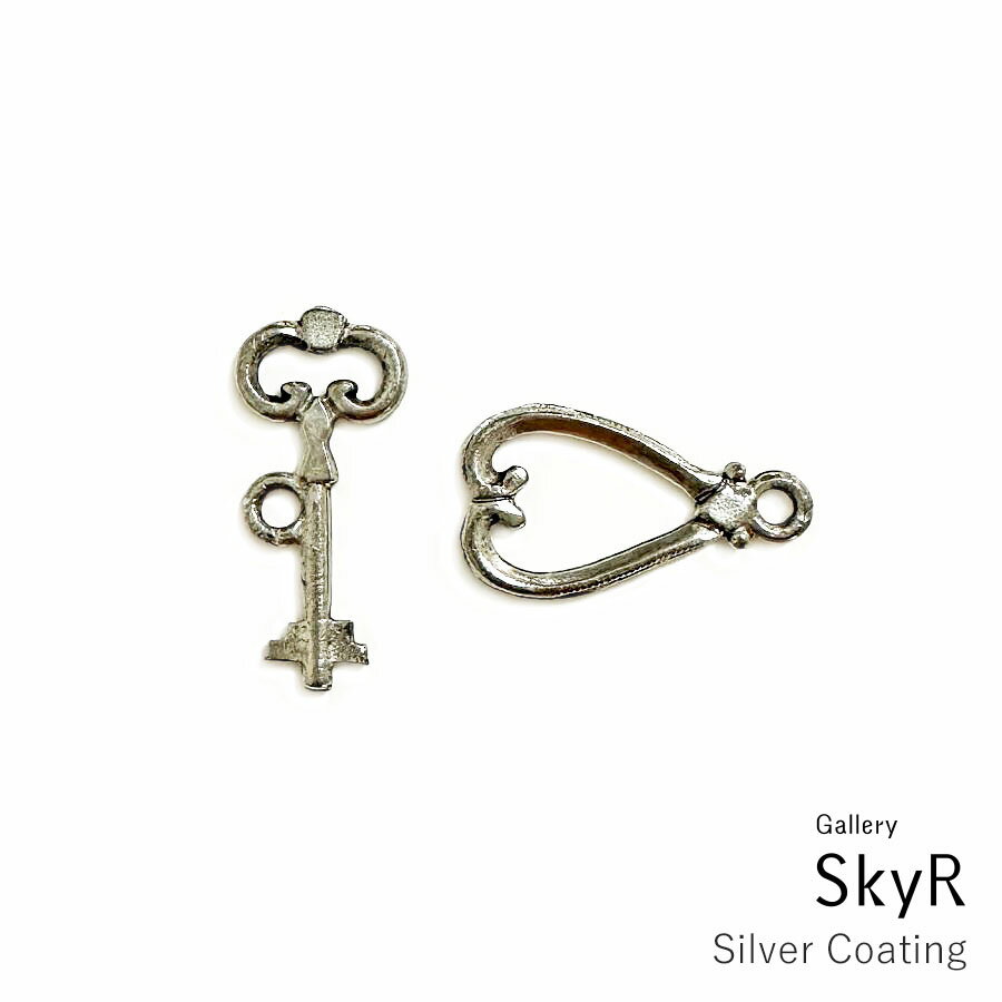 = SALE 半額 = バー＆リング クラスプ マンテル ( KEY & HEART ) 半額セール
