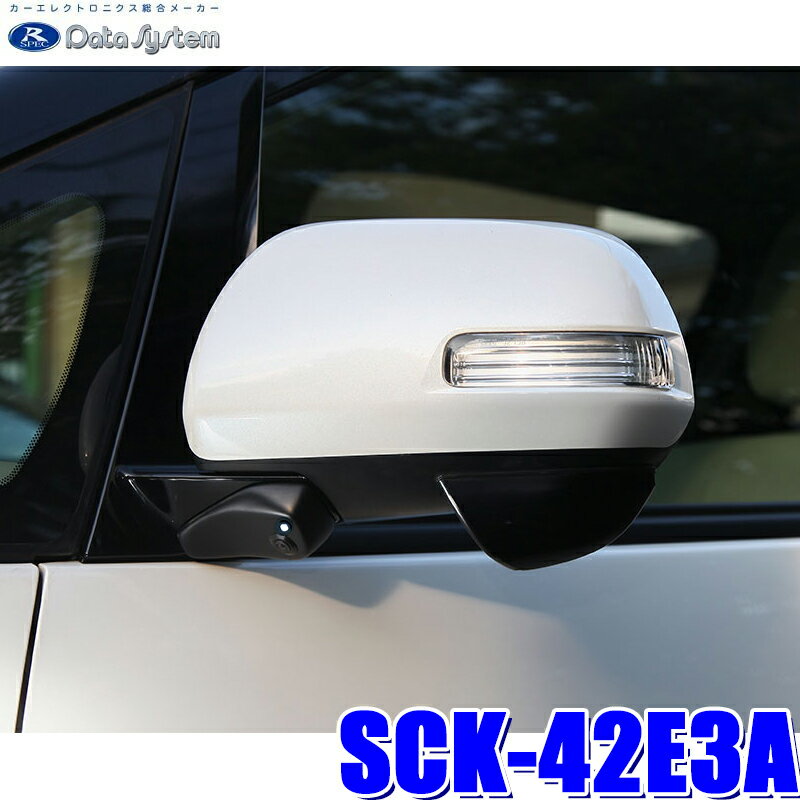 【1/18限定】最大3,000円OFFクーポン配布＆エントリーPT最大4倍SCK-42E3A データシステム DataSystem 50系エスティマ専用サイドカメラキット LED内蔵タイプ