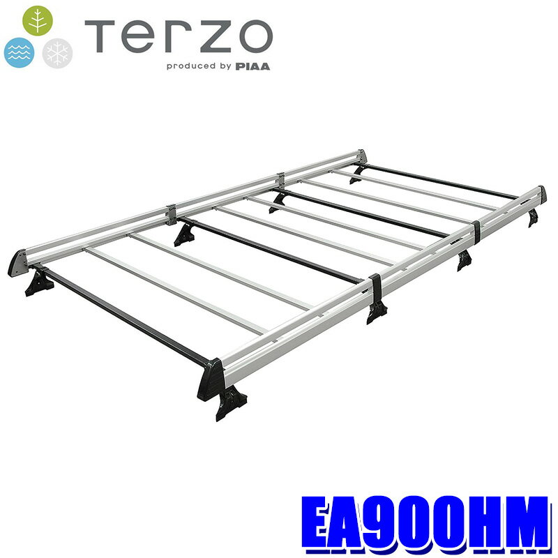 【1/20限定】最大3,000円OFFクーポン配布！EA900HM TERZO テルッツオ テルッツォ レインモール取付タイプ ハイエース用 トヨタ ハイエース/キャラバン等 車載 キャリア (沖縄・離島 配送不可)