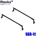 SGR-11 ロッキープラス Rocky+ スチール+ペイント製長尺物用ルーフキャリア 最大積載重量60kg ベースキャリア ルーフバー (沖縄・離島 配送不可)